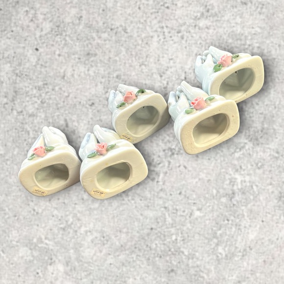 Vintage Lot/5 Praying Hands Ceramic Bundle/5 Centerpiece Craft - Picture 7 of 15